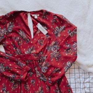 Francesca’s Floral Semi-Formal Dress